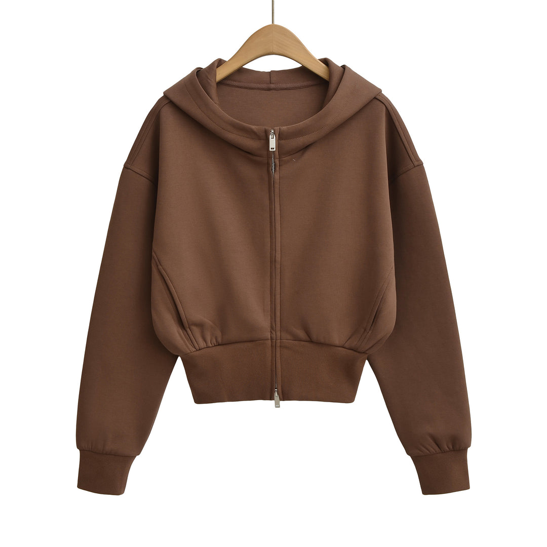 Damer cropped Sweatjacka Mirla-Eva Jonsson