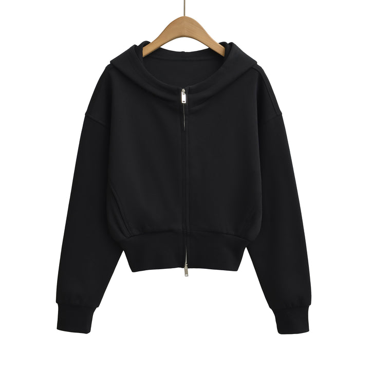 Damer cropped Sweatjacka Mirla-Eva Jonsson