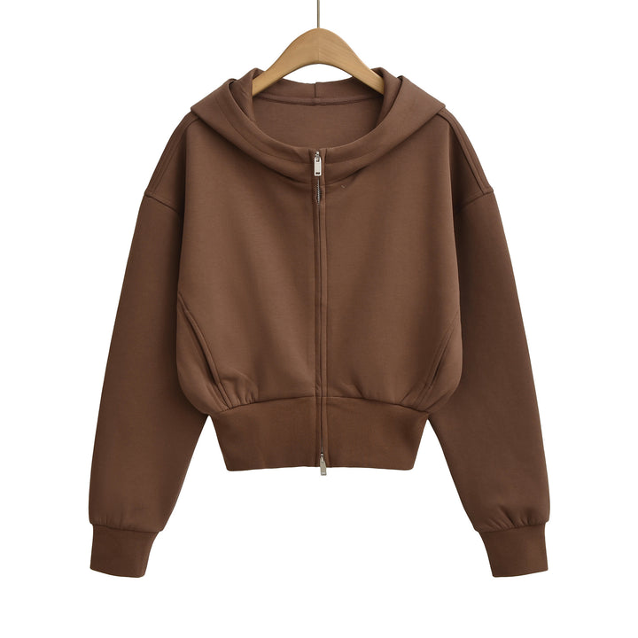 Damer cropped Sweatjacka Mirla-Eva Jonsson