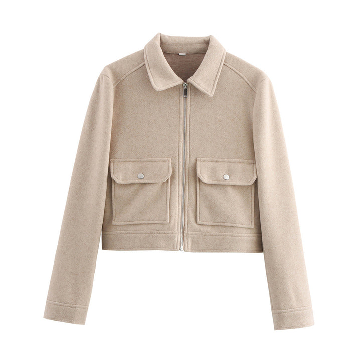 Damer cropped Utility-jacka Mirla-Eva Jonsson