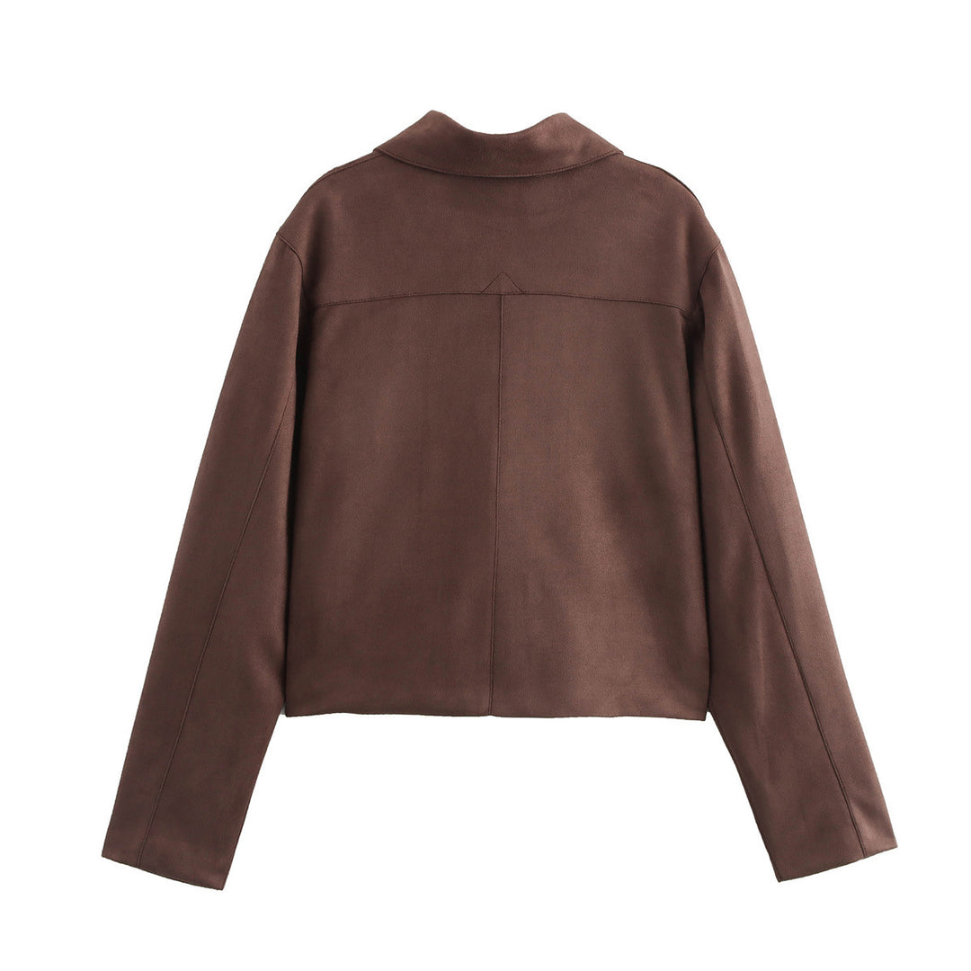 Damer cropped Utility-jacka med praktiska fickor och modern skärning Mirla-Eva Jonsson