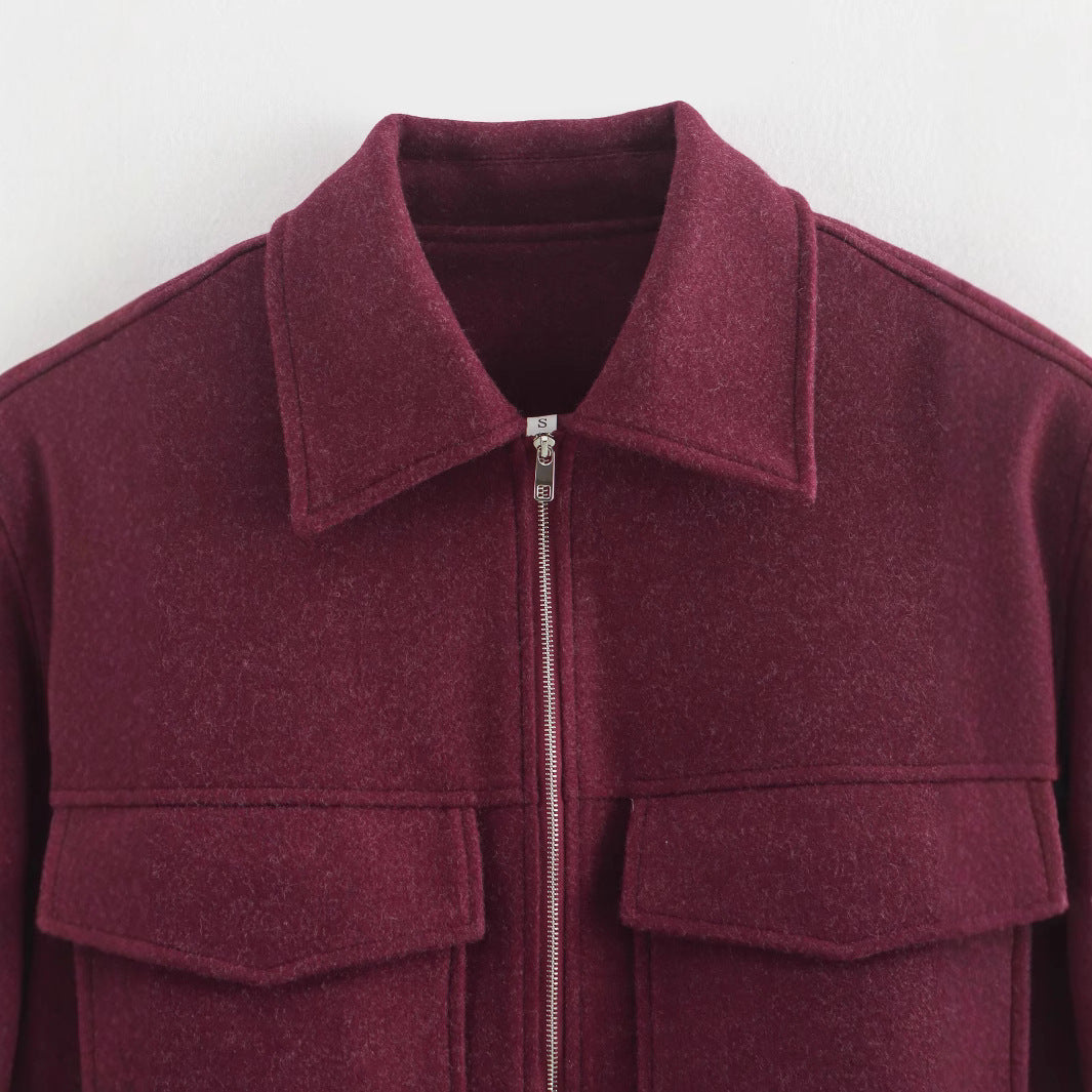 Damer cropped Utility-jacka med stora fickor och modern passform Mirla-Eva Jonsson