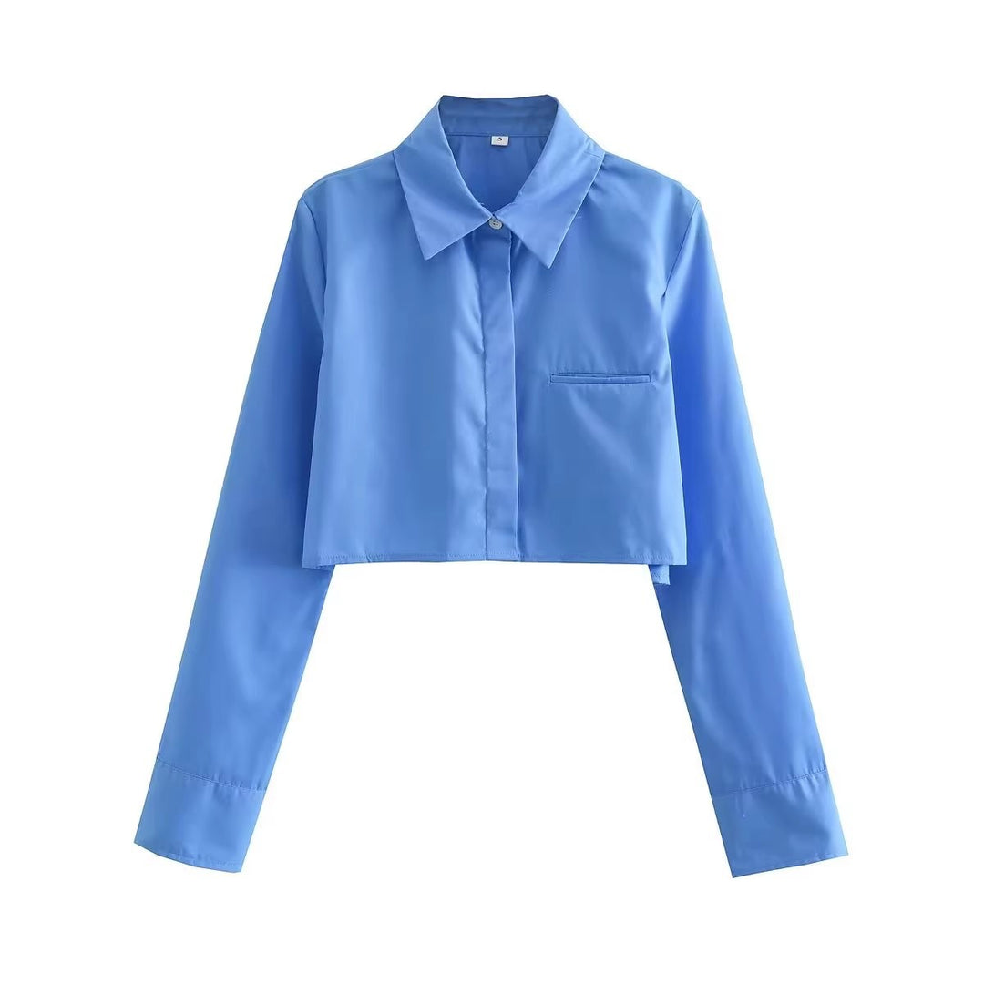 Damer cropped blusjacka Mirla-Eva Jonsson