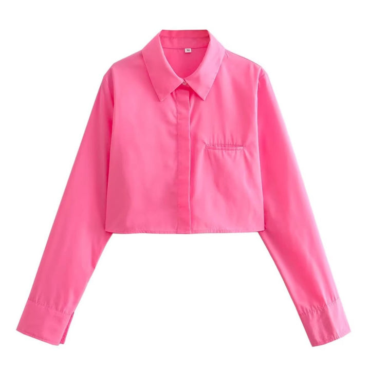 Damer cropped blusjacka Mirla-Eva Jonsson