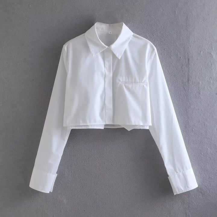 Damer cropped blusjacka Mirla-Eva Jonsson