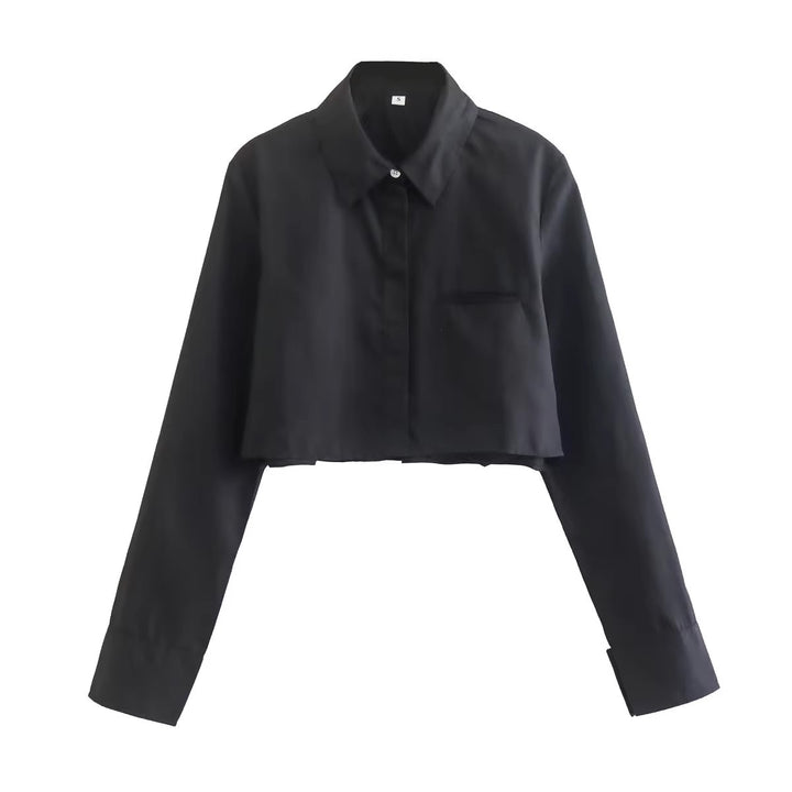 Damer cropped blusjacka Mirla-Eva Jonsson