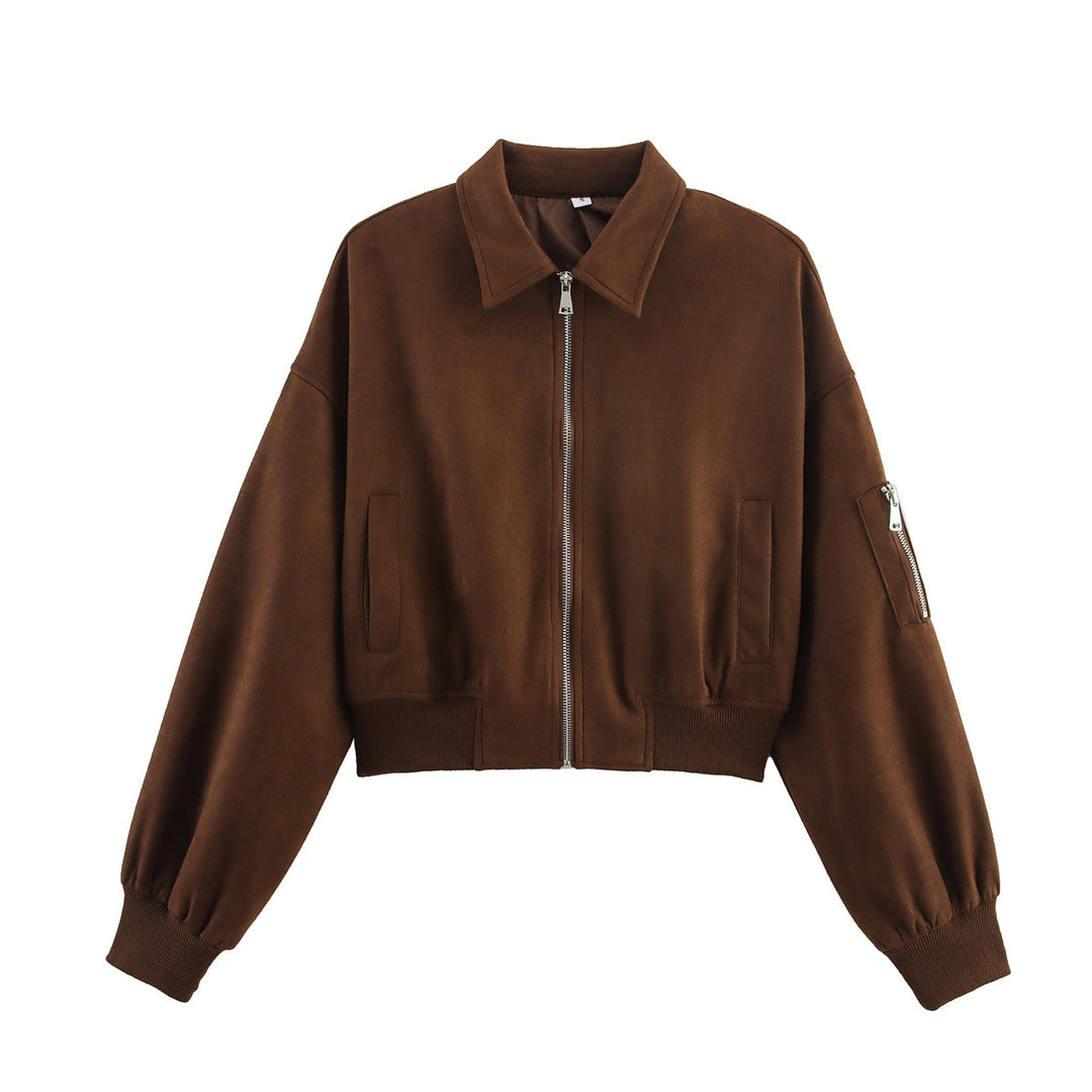Damer cropped bomberjacka Mirla-Eva Jonsson