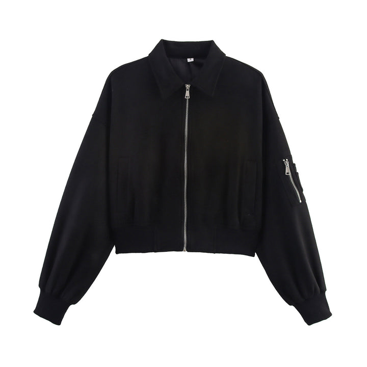 Damer cropped bomberjacka Mirla-Eva Jonsson