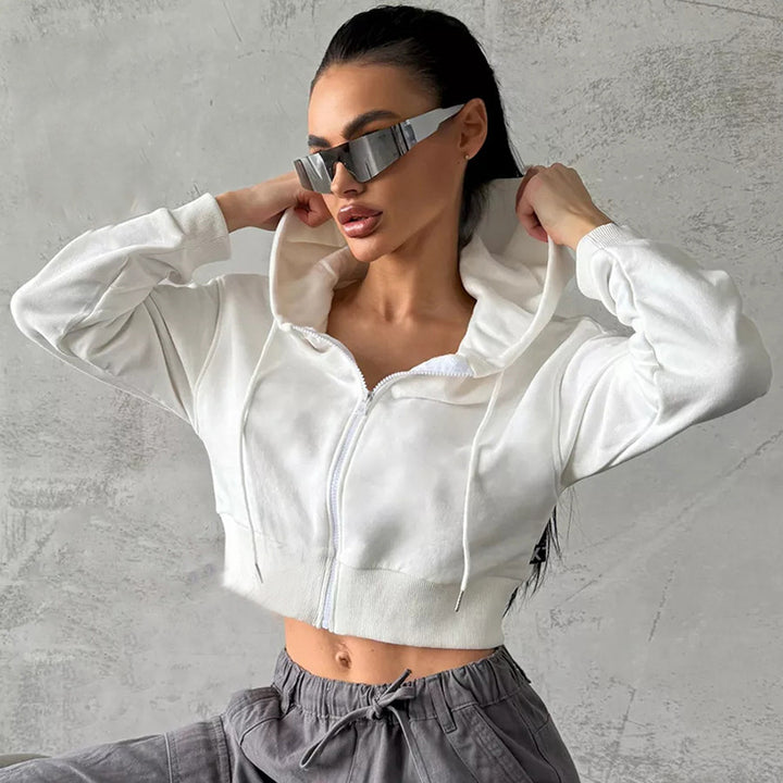 Damer cropped hoodie Eva Jonsson-Eva Jonsson