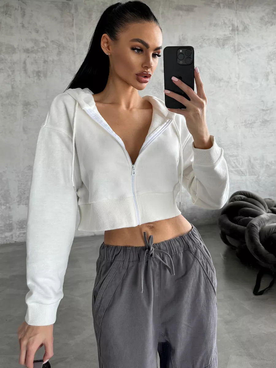 Damer cropped hoodie Eva Jonsson-Eva Jonsson