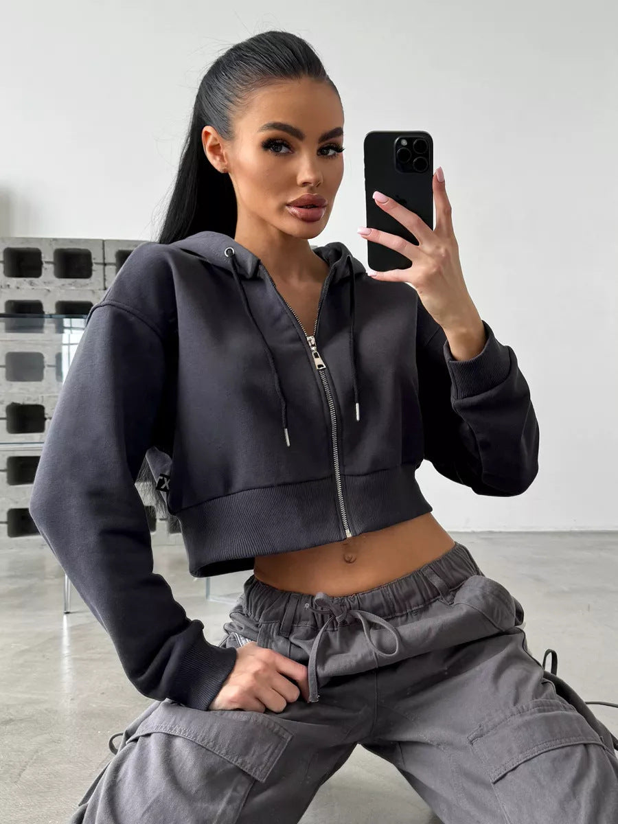 Damer cropped hoodie Eva Jonsson-Eva Jonsson