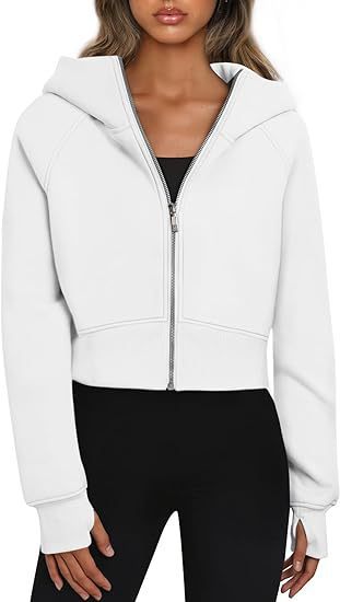 Damer cropped hoodie jacka Mirla-Eva Jonsson