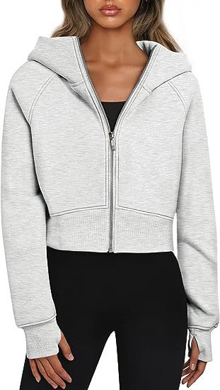 Damer cropped hoodie jacka Mirla-Eva Jonsson