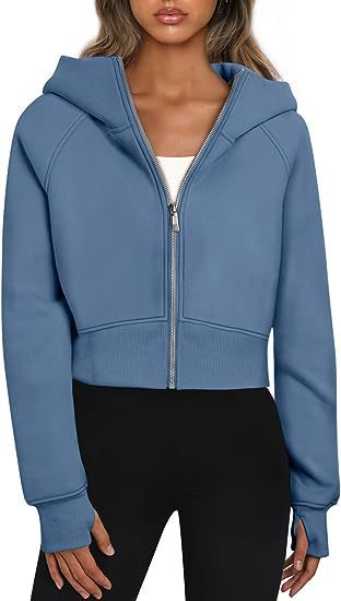 Damer cropped hoodie jacka Mirla-Eva Jonsson