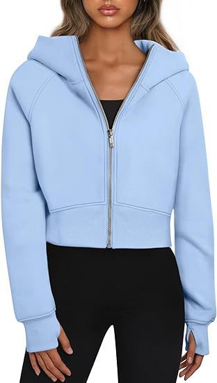 Damer cropped hoodie jacka Mirla-Eva Jonsson