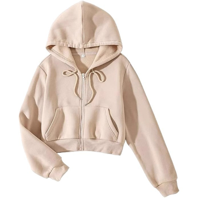 Damer cropped huva jacka Eva Jonsson 1761244319-Eva Jonsson