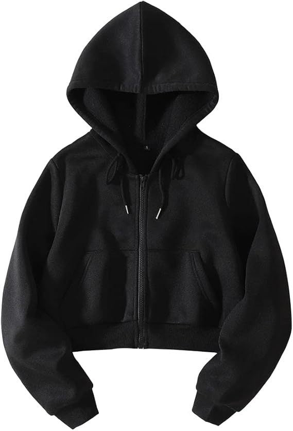 Damer cropped huva jacka Eva Jonsson 1761244319-Eva Jonsson