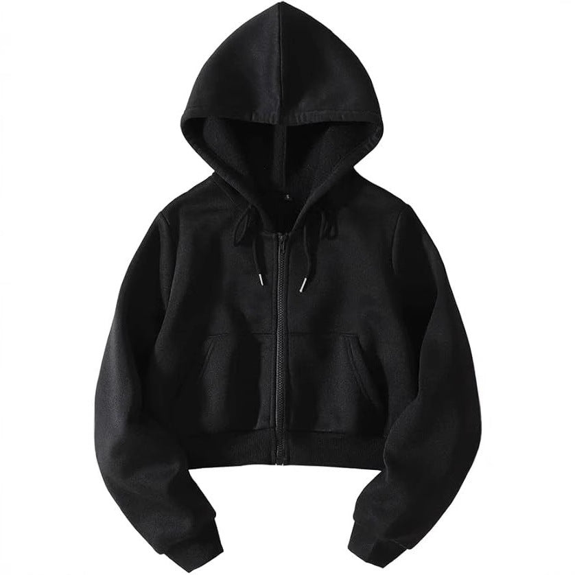 Damer cropped huva jacka Eva Jonsson 1761244319-Eva Jonsson