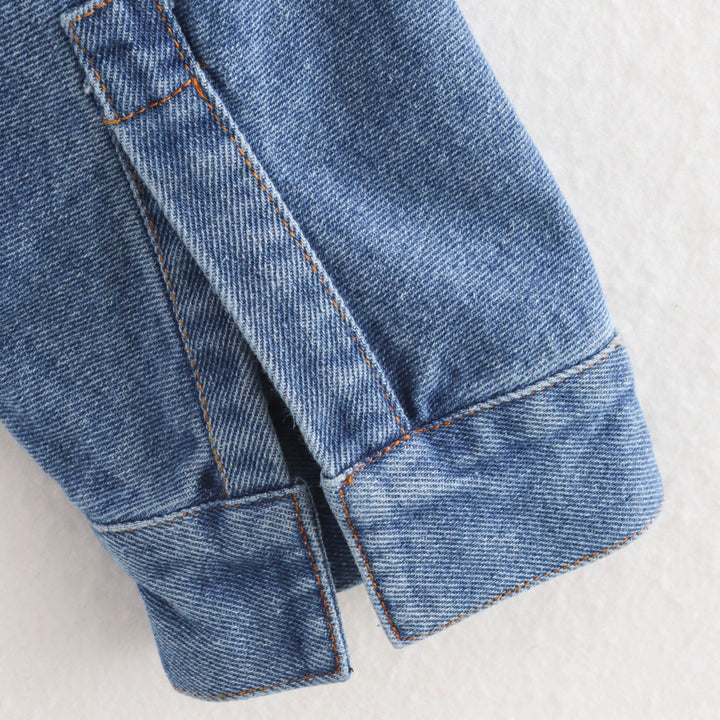 Damer cropped jeansjacka Mirla-Eva Jonsson