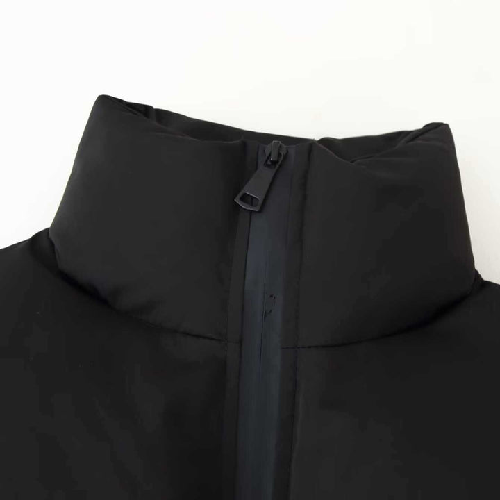Damer cropped steppjacka med hög krage Mirla-Eva Jonsson