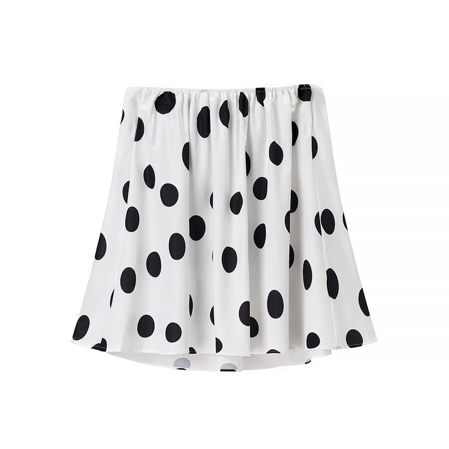 Damer culotte med prickar och elastisk midja Mirla-Eva Jonsson