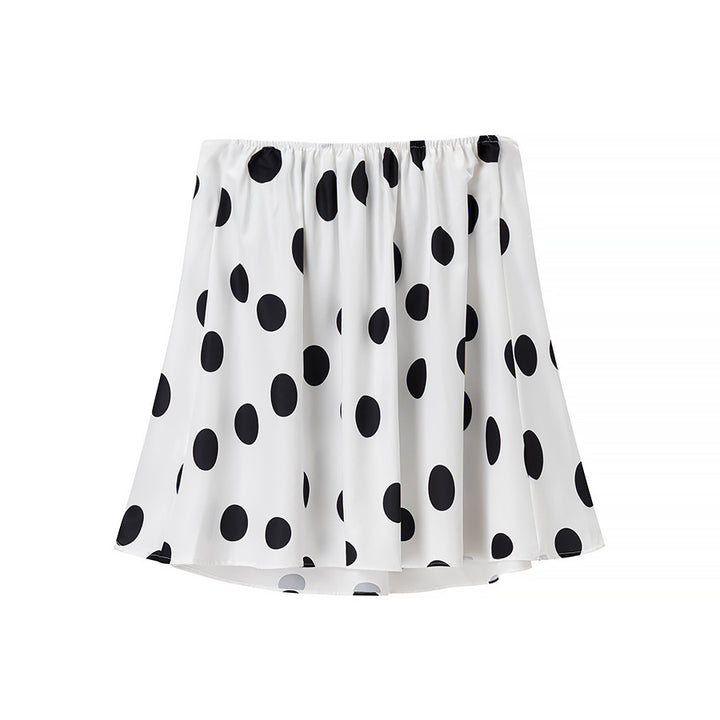 Damer culotte med prickar och elastisk midja Mirla-Eva Jonsson