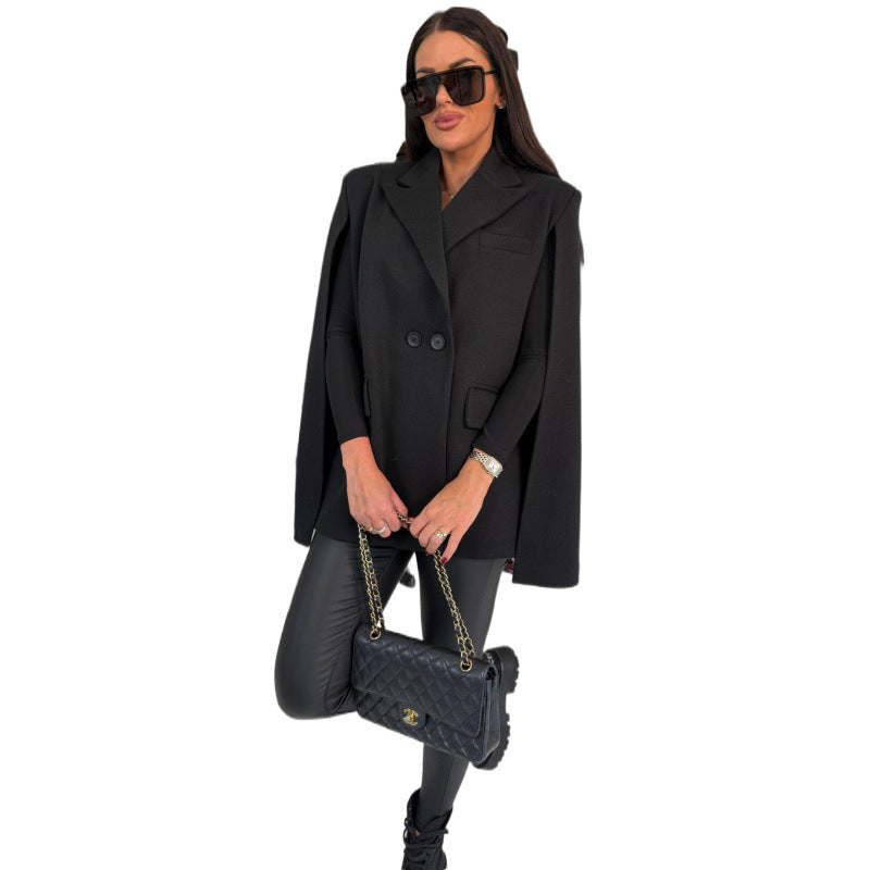 Damer dubbelknäppt Cape Blazer Eva Jonsson-Eva Jonsson
