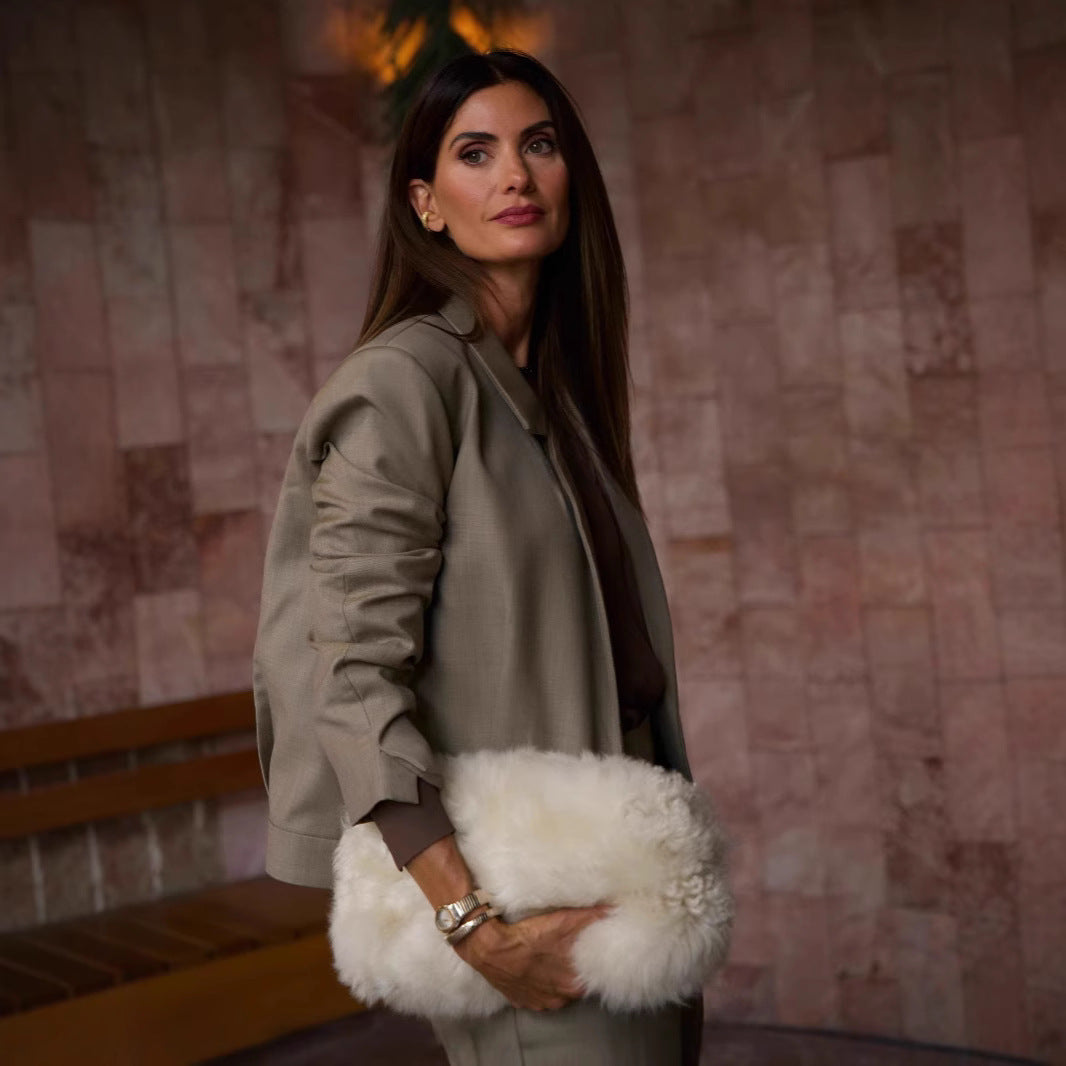 Damer elegant Blazerjacka med lyxiga detaljer Mirla-Eva Jonsson