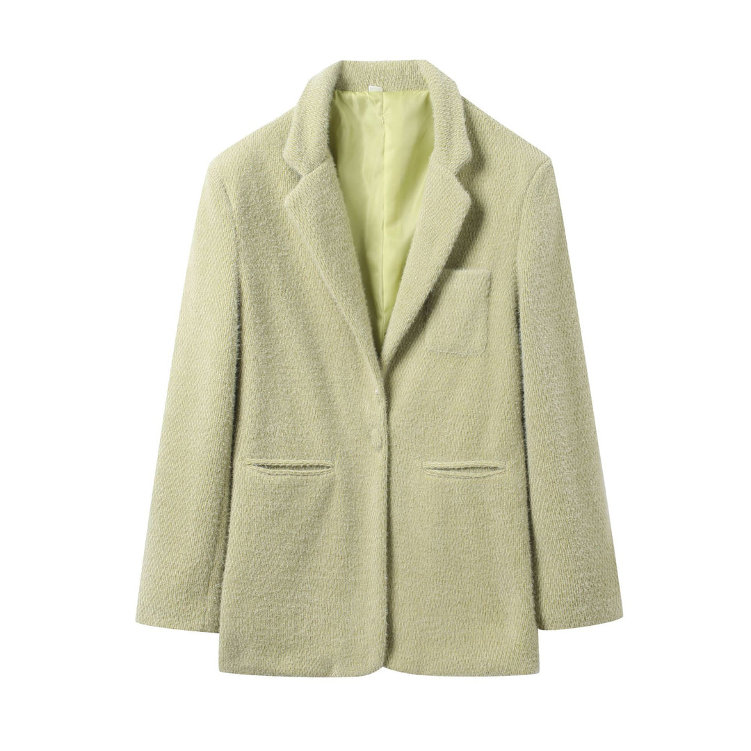 Damer elegant Bouclé-blazerjacka Mirla-Eva Jonsson
