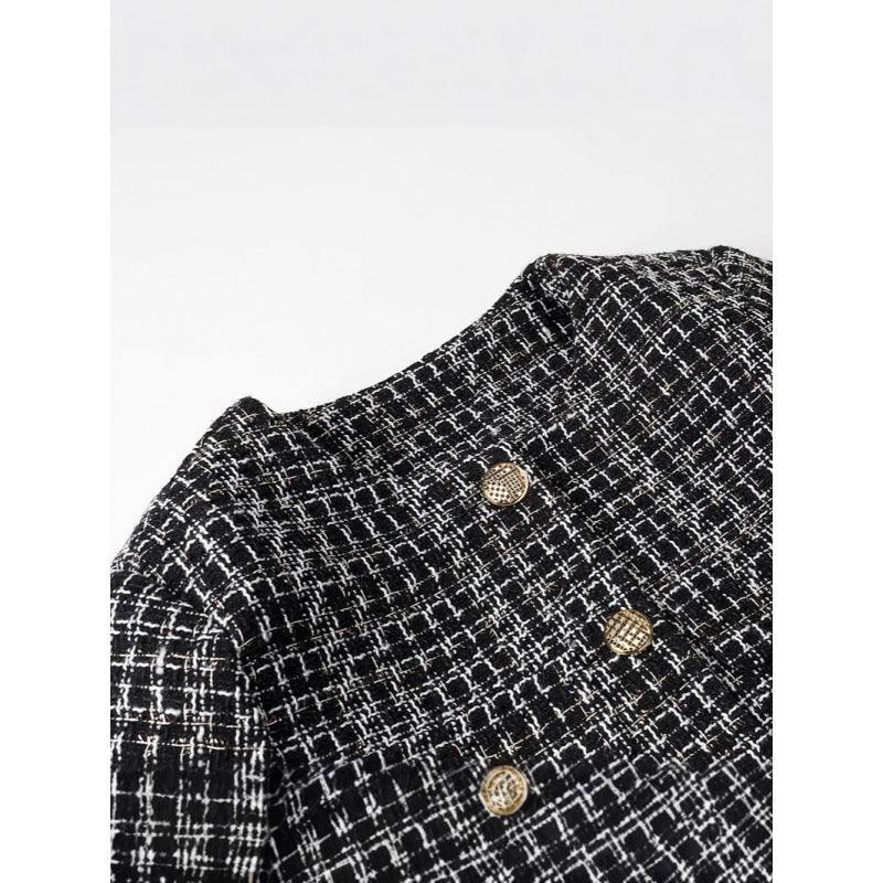 Damer elegant Bouclé-jacka Mirla-Eva Jonsson