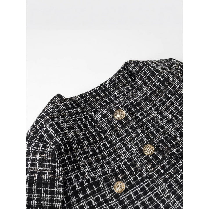 Damer elegant Bouclé-jacka Mirla-Eva Jonsson