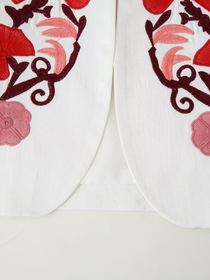 Damer elegant Broderad Jacka Mirla-Eva Jonsson
