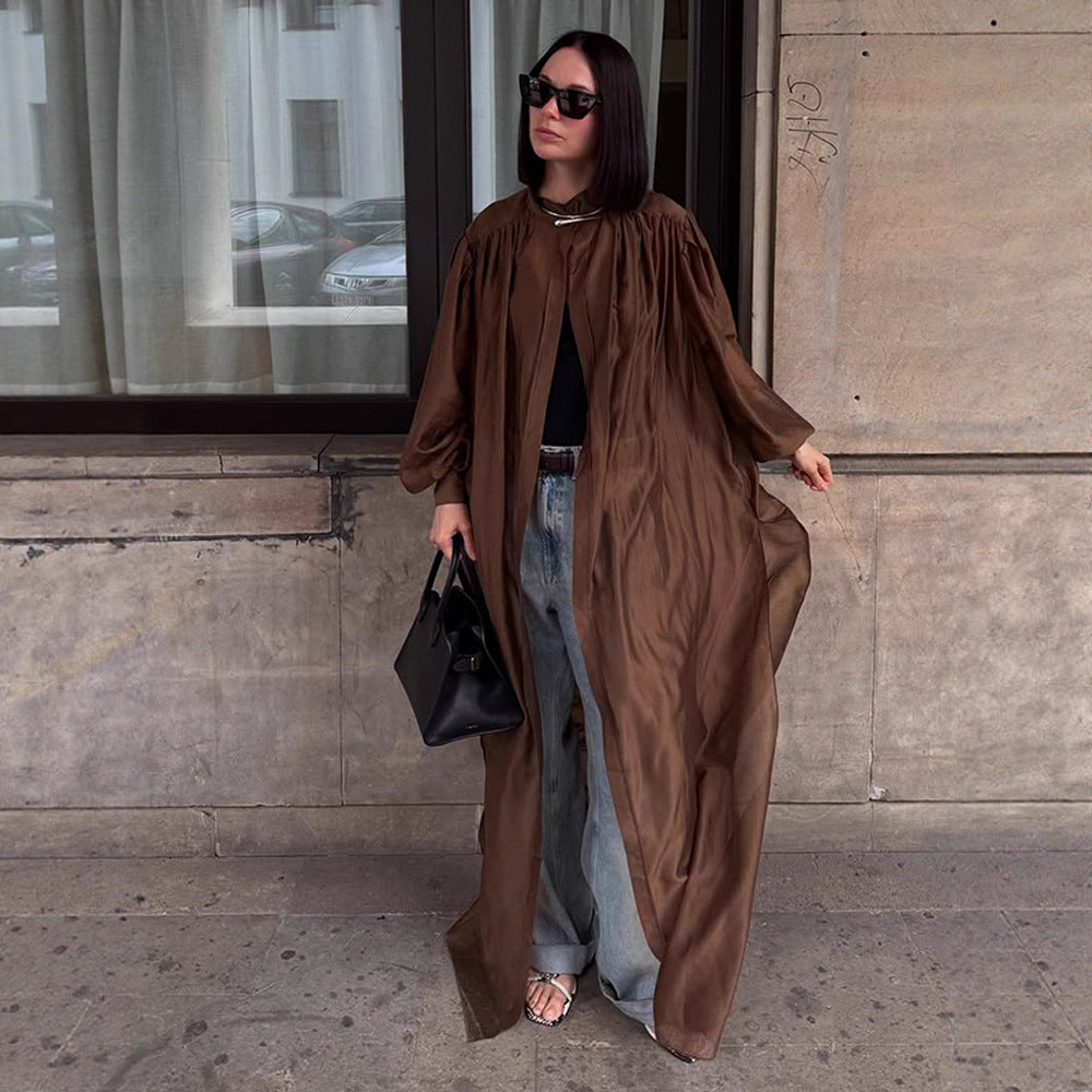 Damer elegant Chiffon-Kimono Jacka Mirla-Eva Jonsson