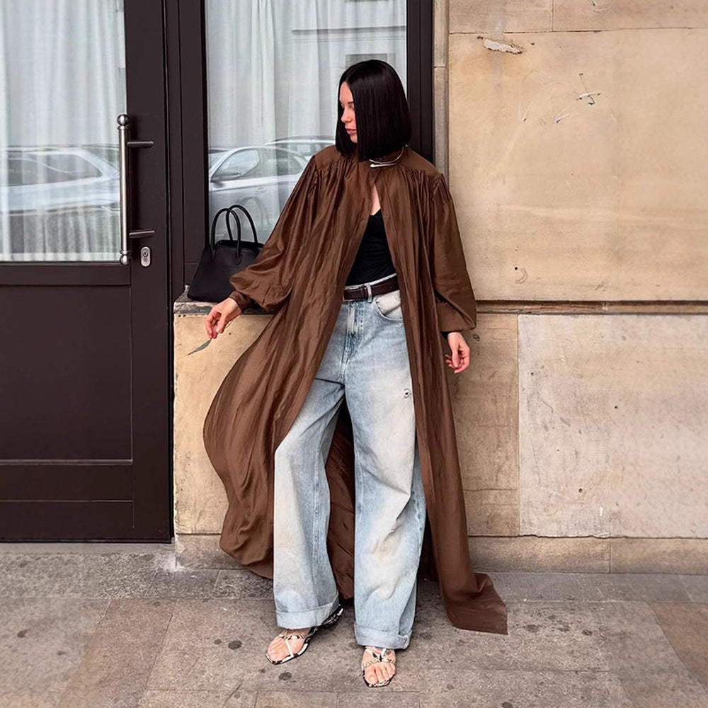 Damer elegant Chiffon-Kimono Jacka Mirla-Eva Jonsson