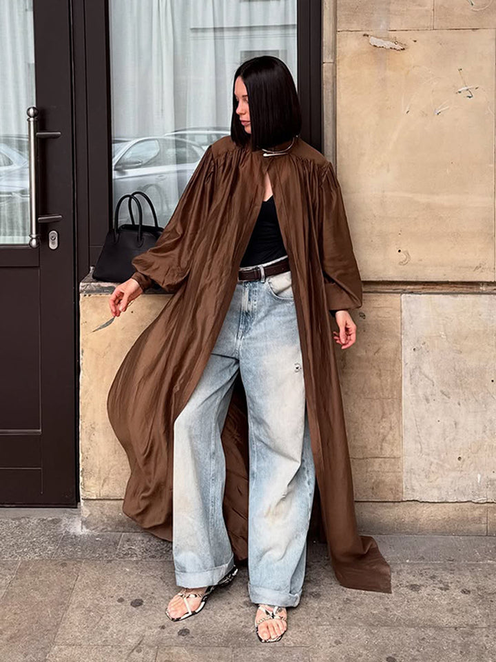 Damer elegant Chiffon-Kimono Jacka Mirla-Eva Jonsson