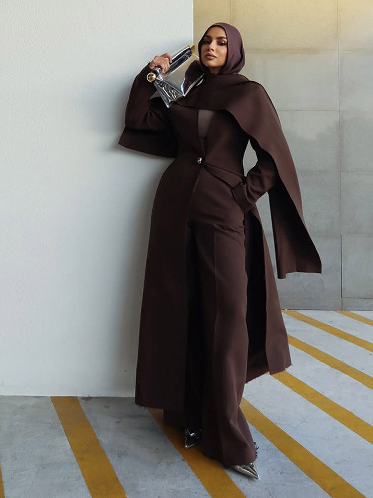 Damer elegant Couture-jacka med draperad design Mirla-Eva Jonsson