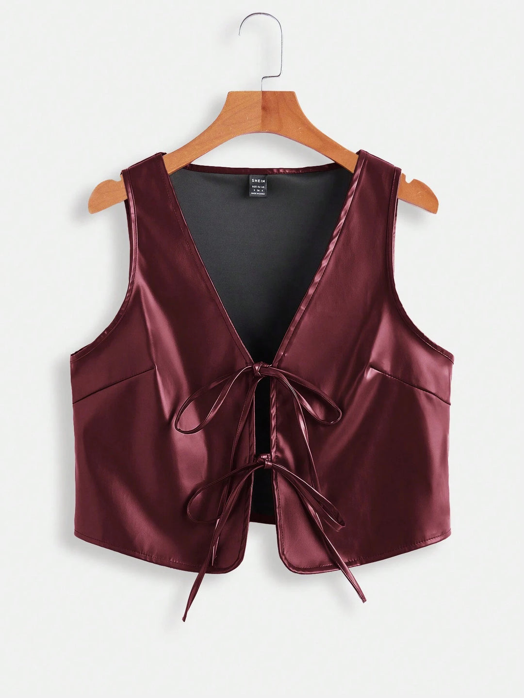 Damer elegant Cropped-Top med moderne snörning Mirla-Eva Jonsson