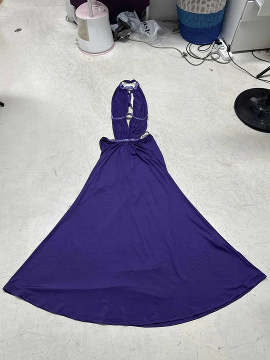Damer elegant Cut-Out Maxiklänning med glittrade accenter Mirla-Eva Jonsson