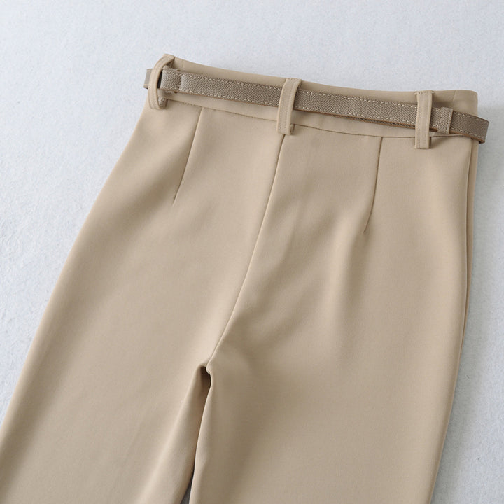Damer elegant Flared-byxa med justerbar midja Mirla-Eva Jonsson