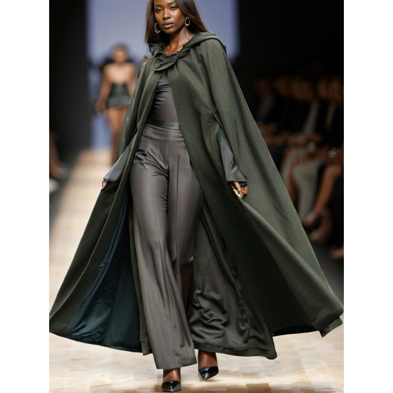 Damer elegant Maxi-Cape Mirla-Eva Jonsson