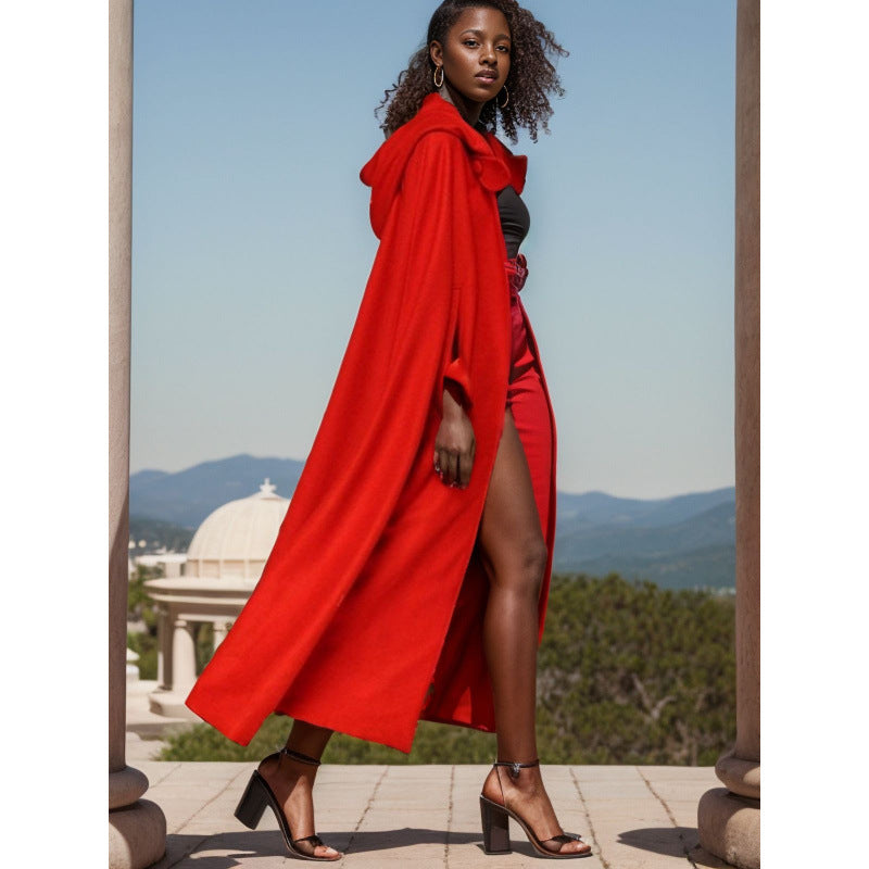 Damer elegant Maxi-Cape Mirla-Eva Jonsson