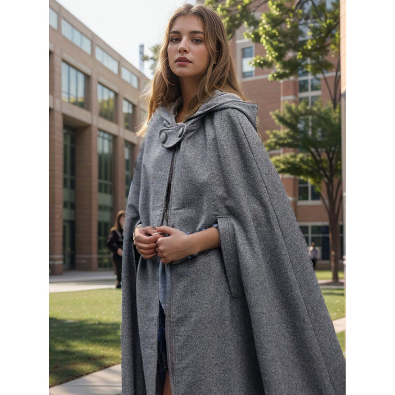 Damer elegant Maxi-Cape Mirla-Eva Jonsson