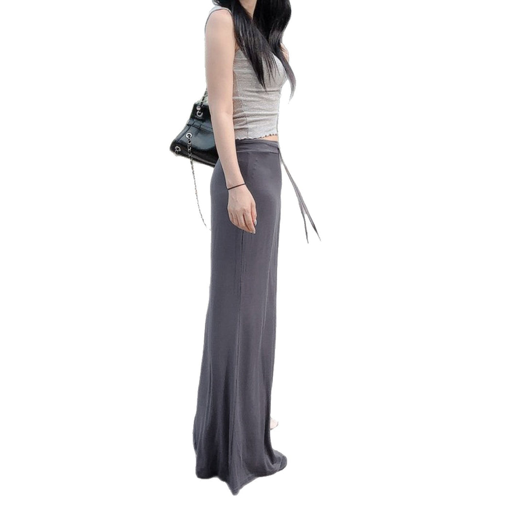 Damer elegant Maxi-kjol med justerbart midjeband Mirla-Eva Jonsson
