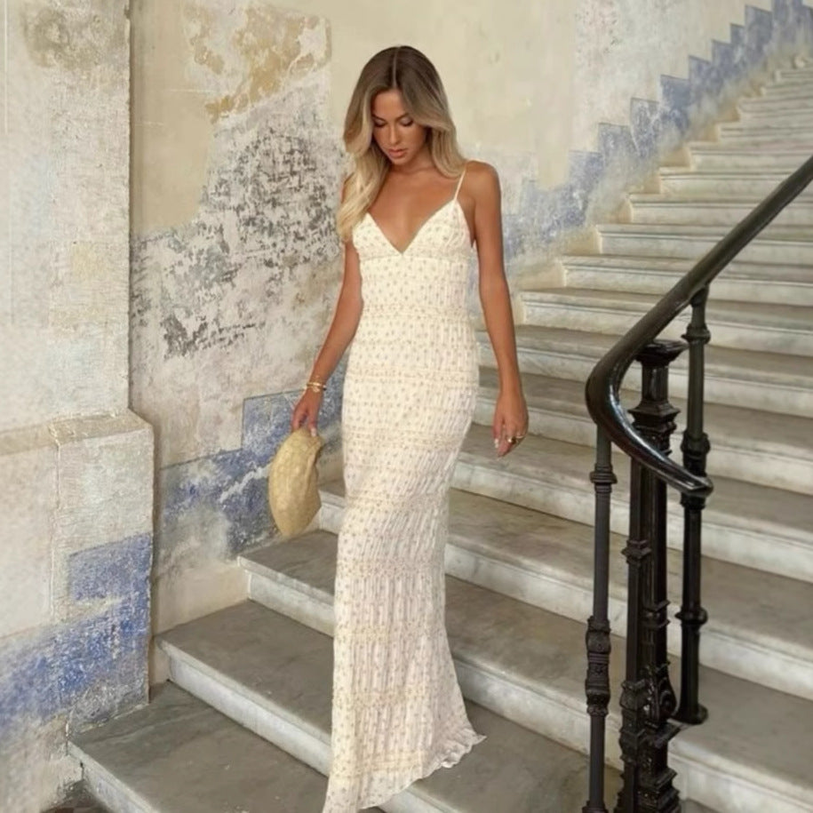 Damer elegant Maxiklänning Mirla-Eva Jonsson
