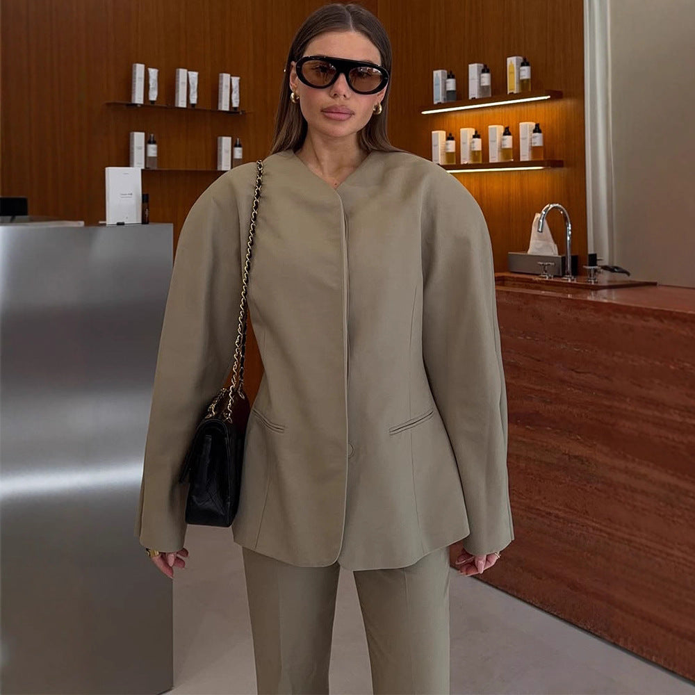Damer elegant Oversized Blazerjacka Mirla-Eva Jonsson