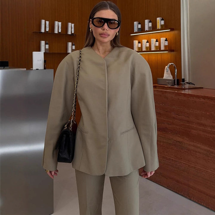 Damer elegant Oversized Blazerjacka Mirla-Eva Jonsson