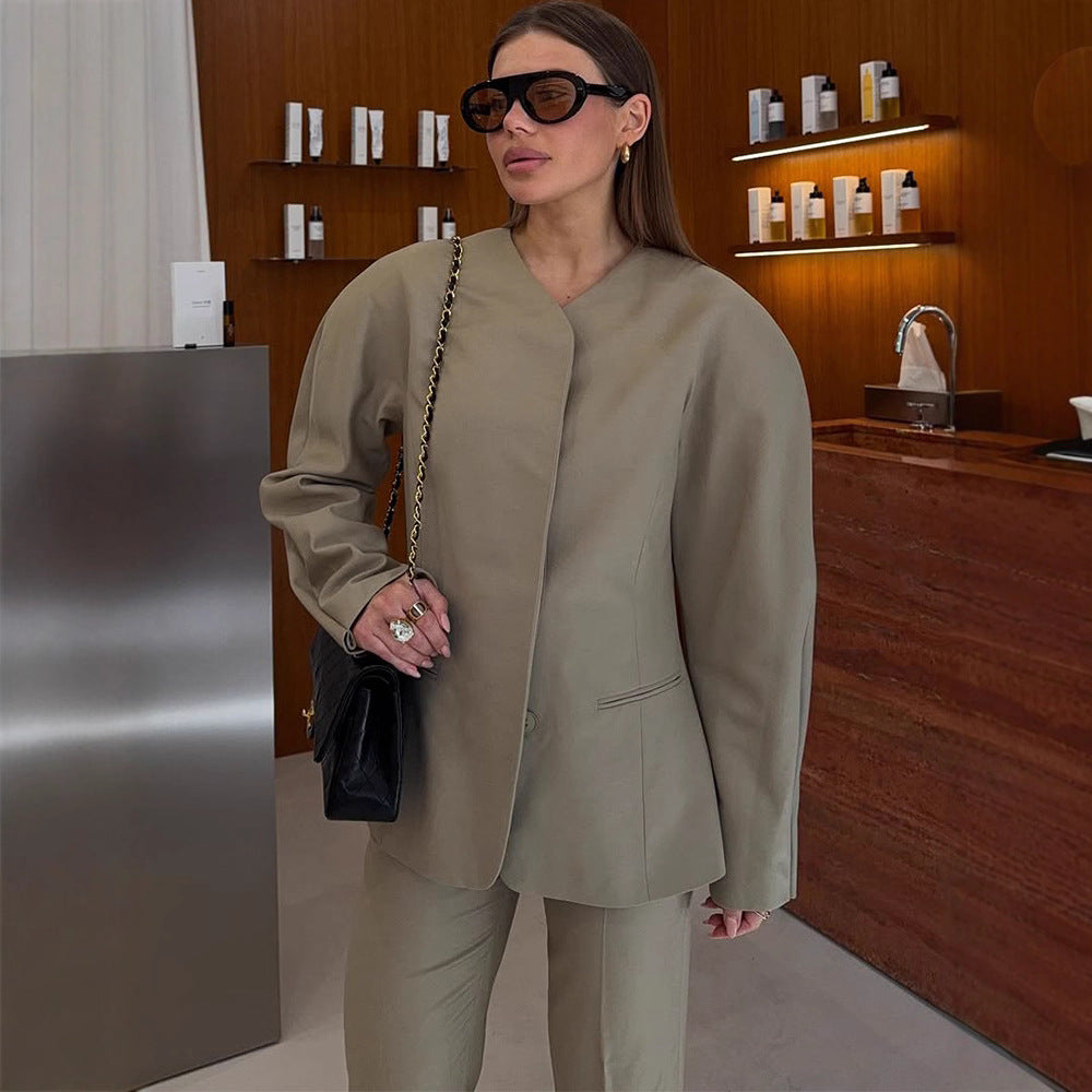 Damer elegant Oversized Blazerjacka Mirla-Eva Jonsson