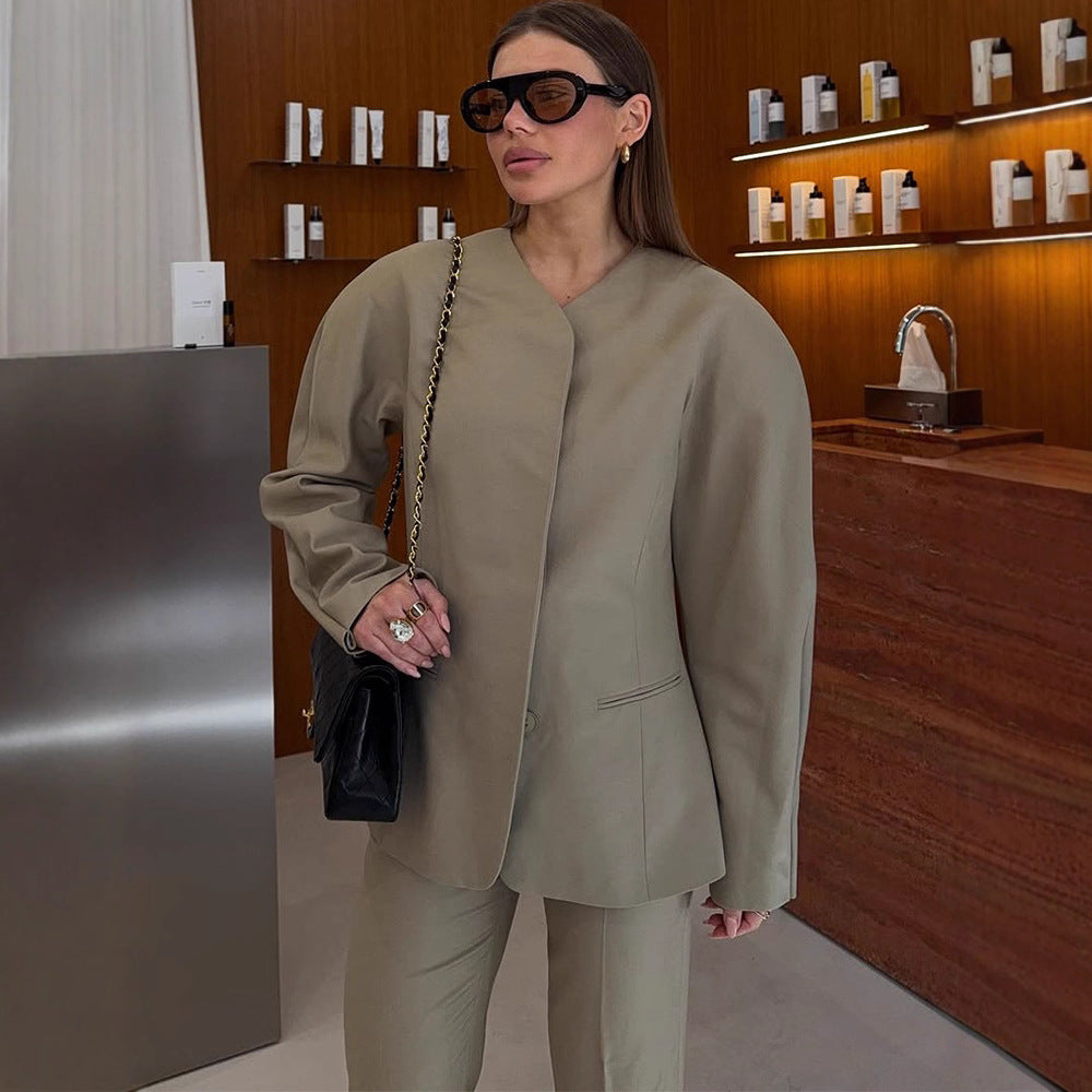 Damer elegant Oversized Blazerjacka Mirla-Eva Jonsson