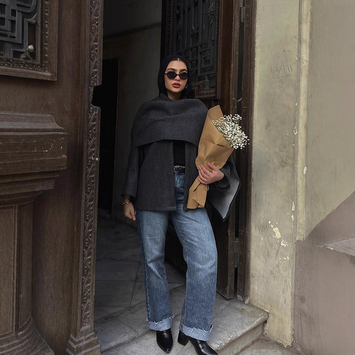Damer elegant Oversized Jacka Mirla-Eva Jonsson