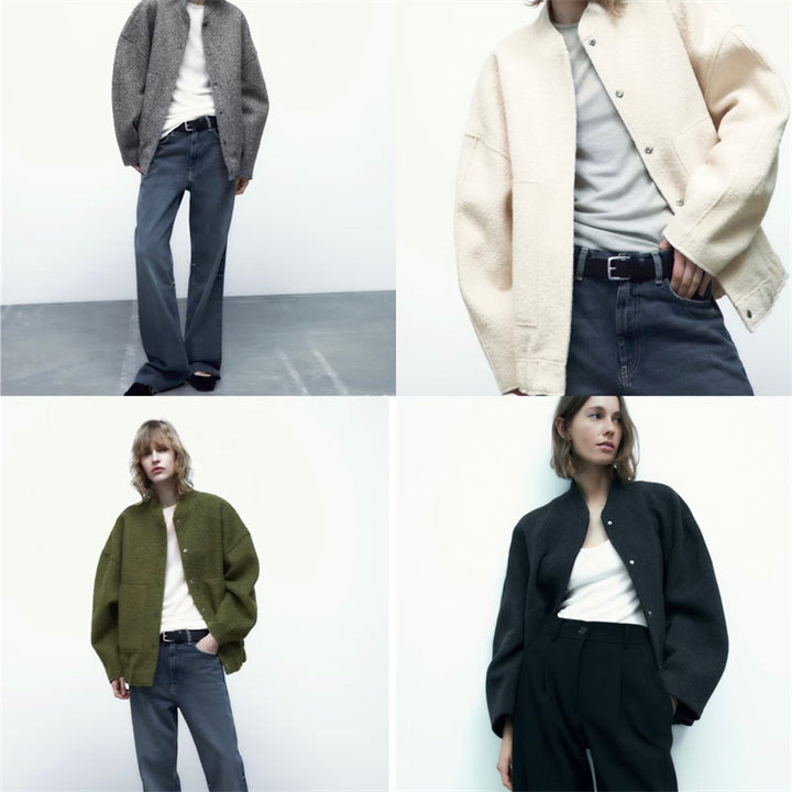 Damer elegant Oversized-jacka Mirla-Eva Jonsson